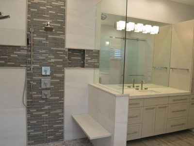 Shower And Vanity